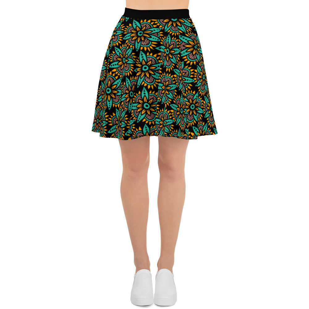 ankara print skirt