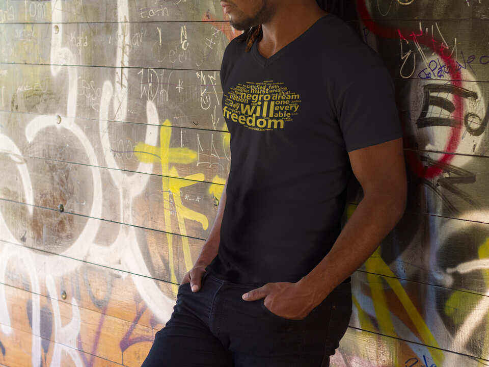 word collage t shirt