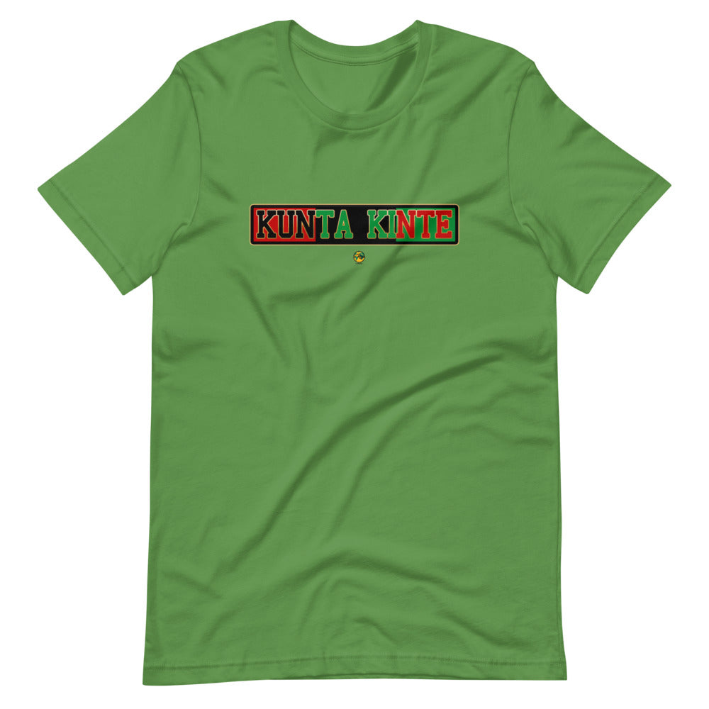 &quot;Kunta Kinte&quot; Short-Sleeve Unisex T-Shirt - iRep Clothings- Quality and Premium apparels that showcases actionable insights into the African-American history. Wordcloud insights into Iconic Black social justice speeches